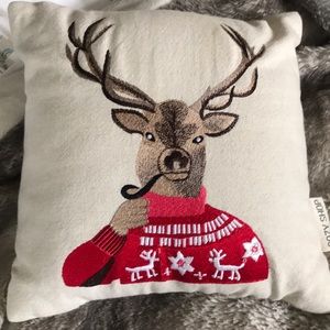 Cozy Shop  Elk Accent Pillow